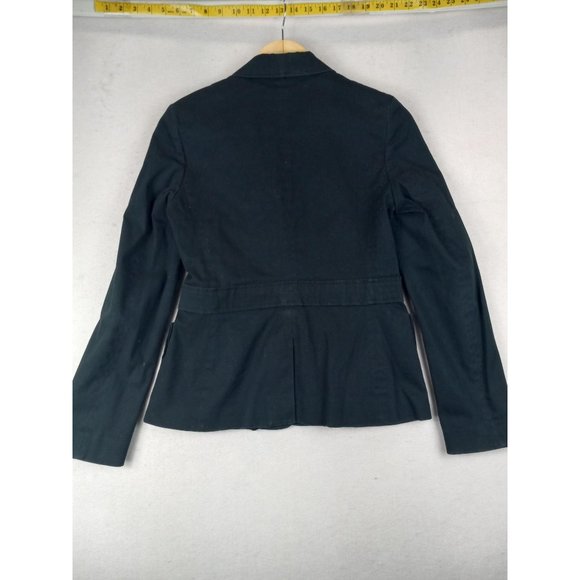 Banana Republic black jacket size 6 casual look - Picture 3 of 6